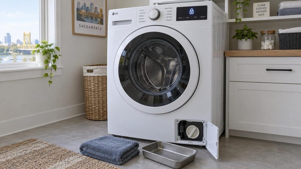 Front Load Washer Door Lock Won't Release? Drain, Filter or Lock