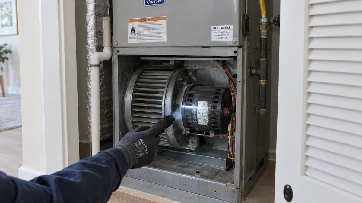 Furnace Squealing When It Starts? Bearings, Belt or Inducer