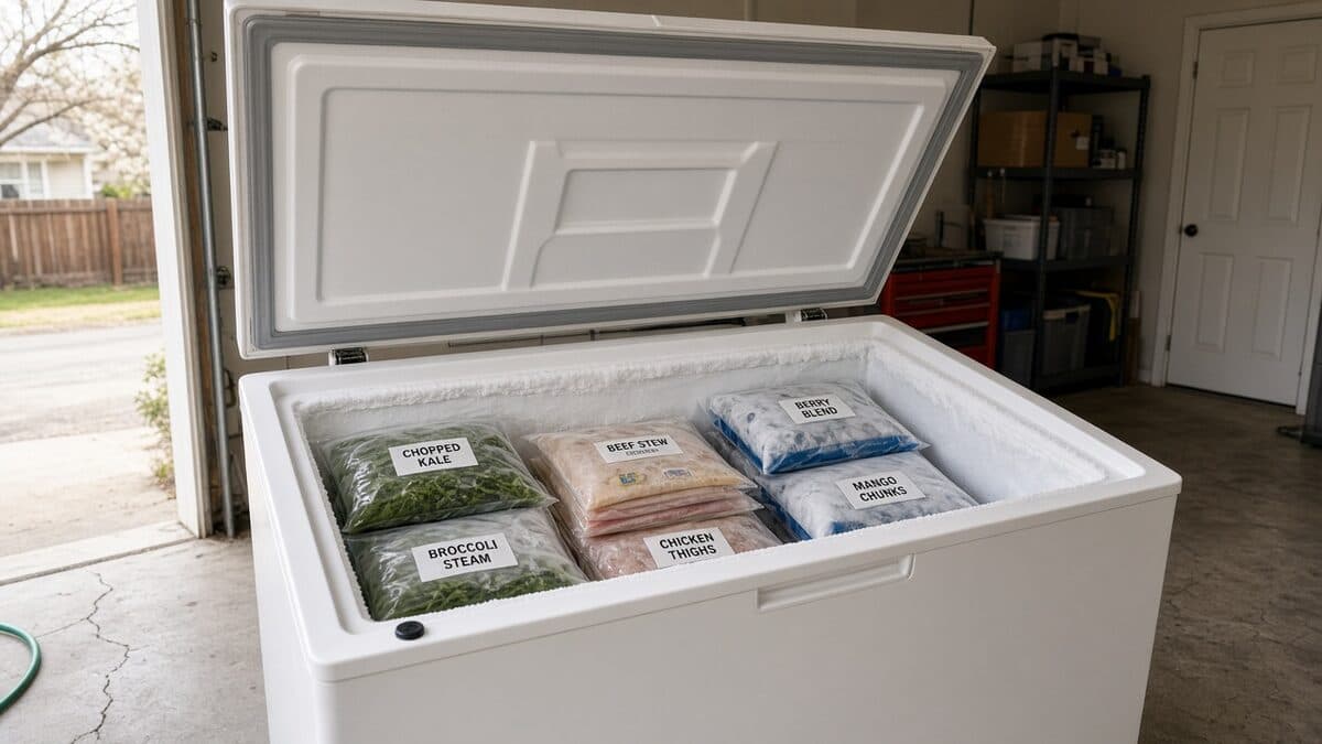 Garage Chest Freezer Frost Buildup: Why It Happens and Fixes