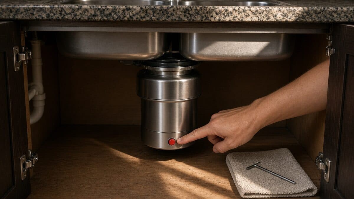 Garbage Disposal Humming but Not Grinding After Heat
