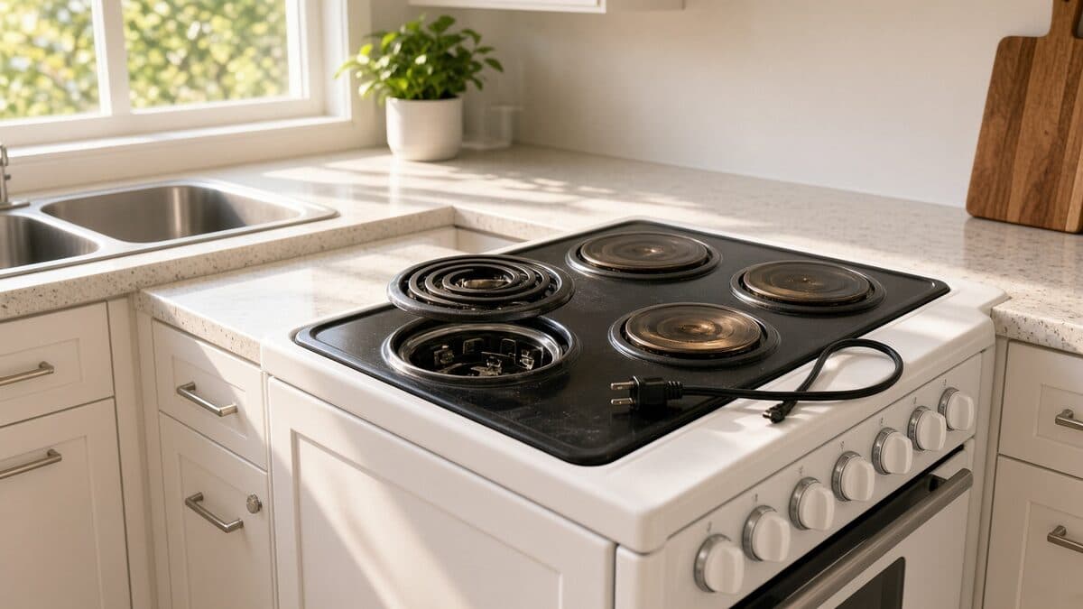 One Electric Burner Cold? Coil, Receptacle, or Switch
