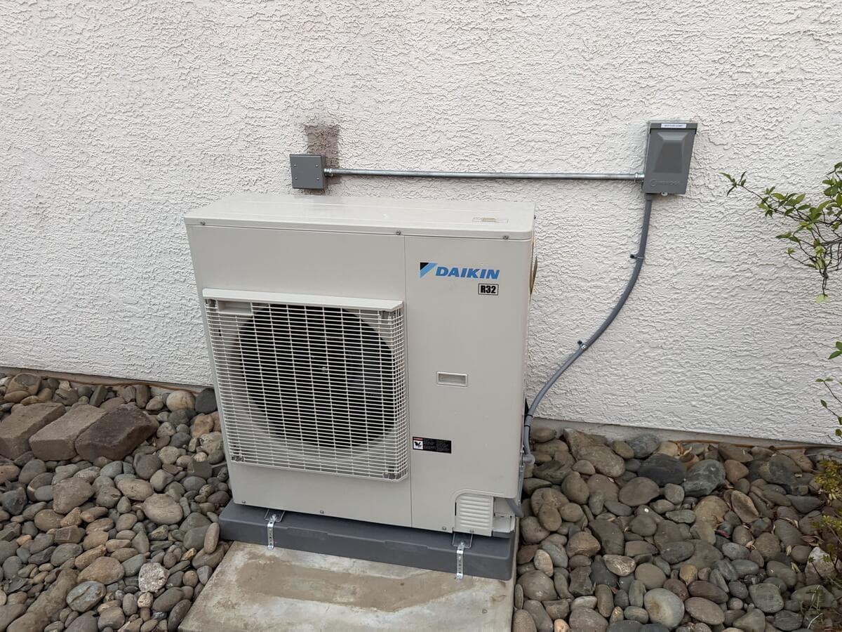 Mini-Split Installation job in Sacramento, CA by PRO MAX HVAC & Appliance Repair