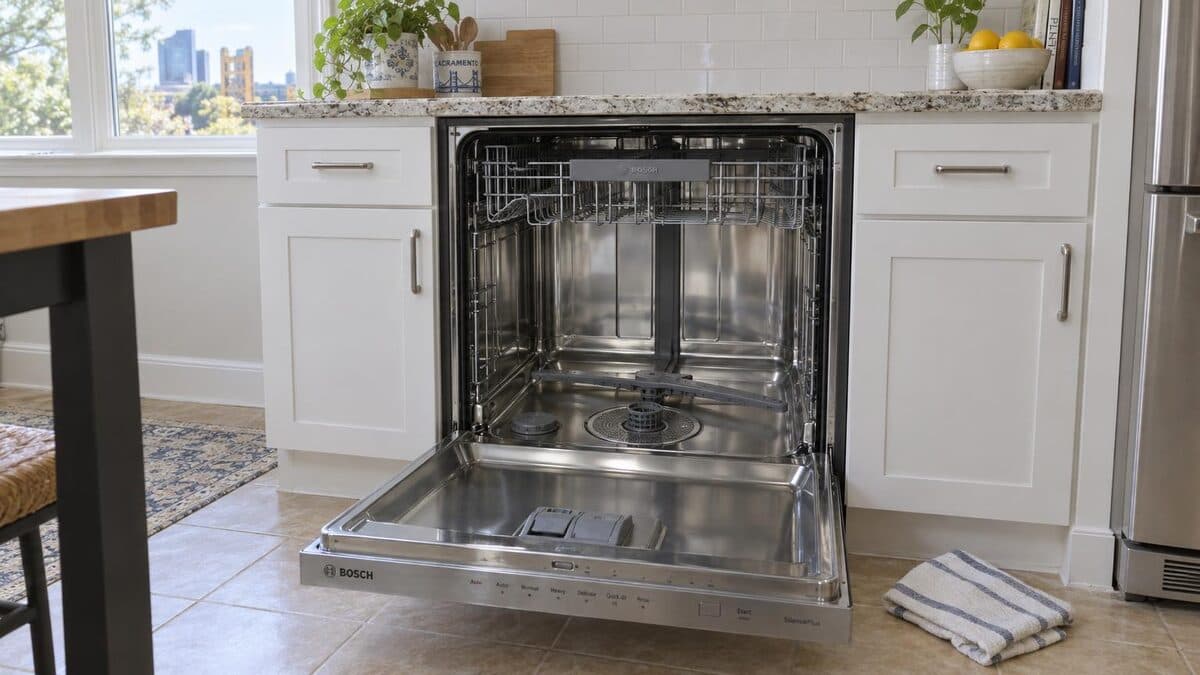 Bosch Dishwasher E15 Error? Water in the Base and What to Check