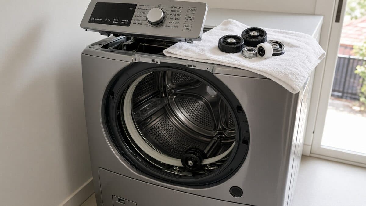Dryer Squeaking or Thumping? Rollers, Idler Pulley or Belt