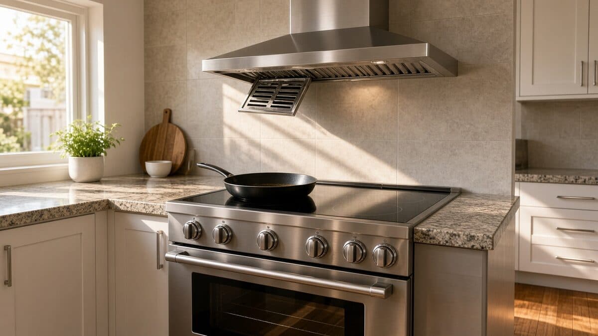 Electric Range Hood Not Clearing Heat in Rocklin