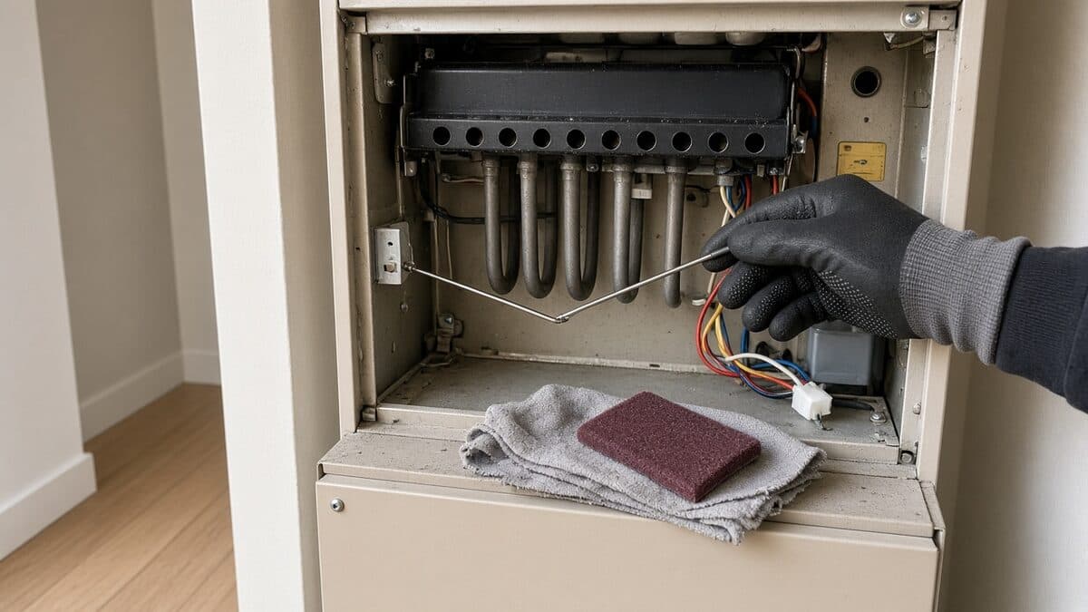 Furnace Lights Then Shuts Off? Check the Flame Sensor First