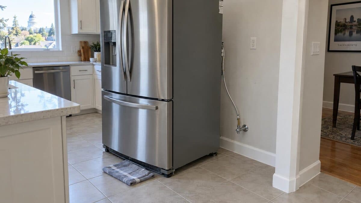 Refrigerator Leaking Water on the Floor? Drain, Line or Filter
