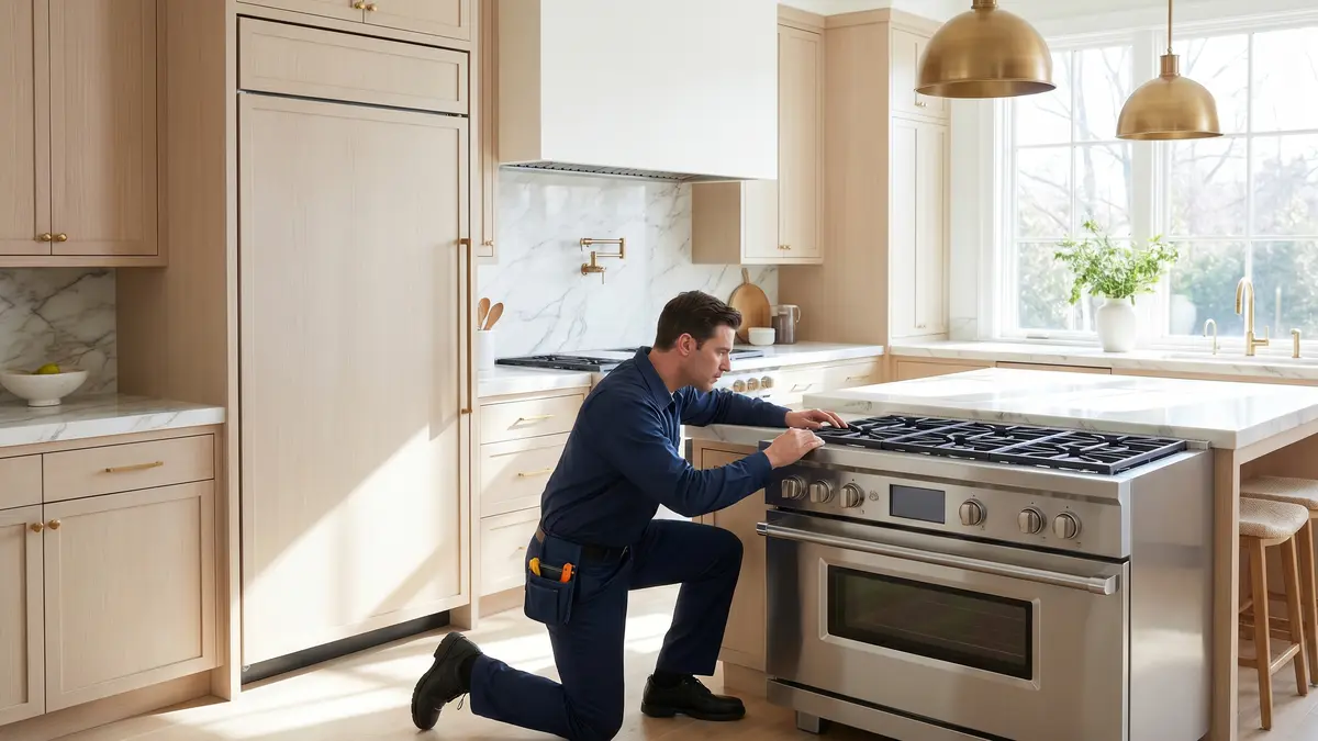 Sub-Zero, Wolf & Thermador Repair — Sacramento — PRO MAX technician at work
