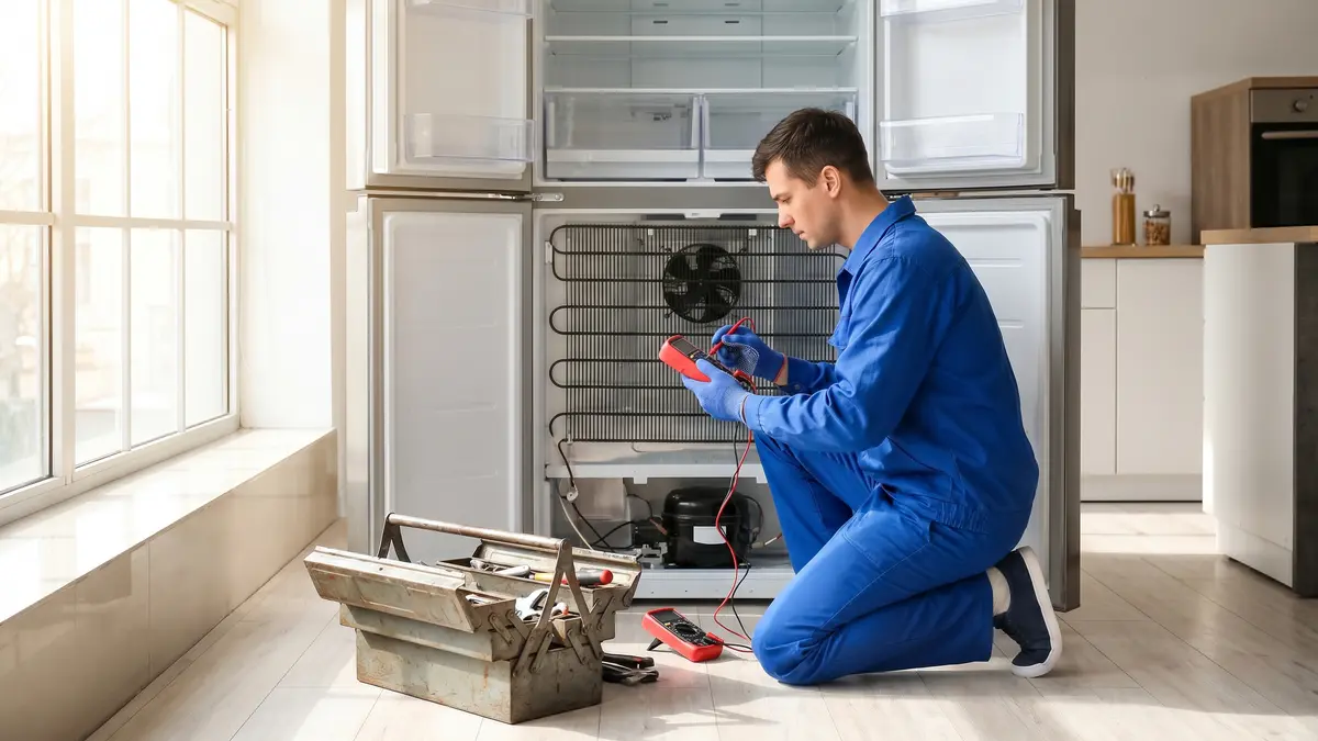 Refrigerator Repair Sacramento — PRO MAX technician at work