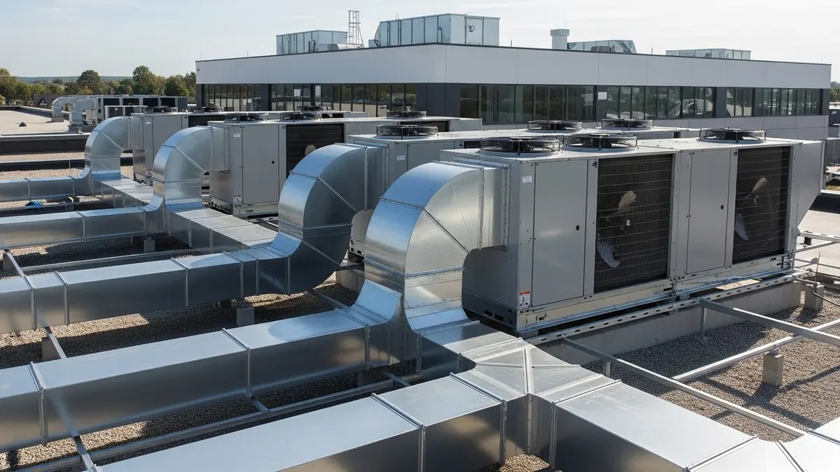Commercial HVAC Installation equipment